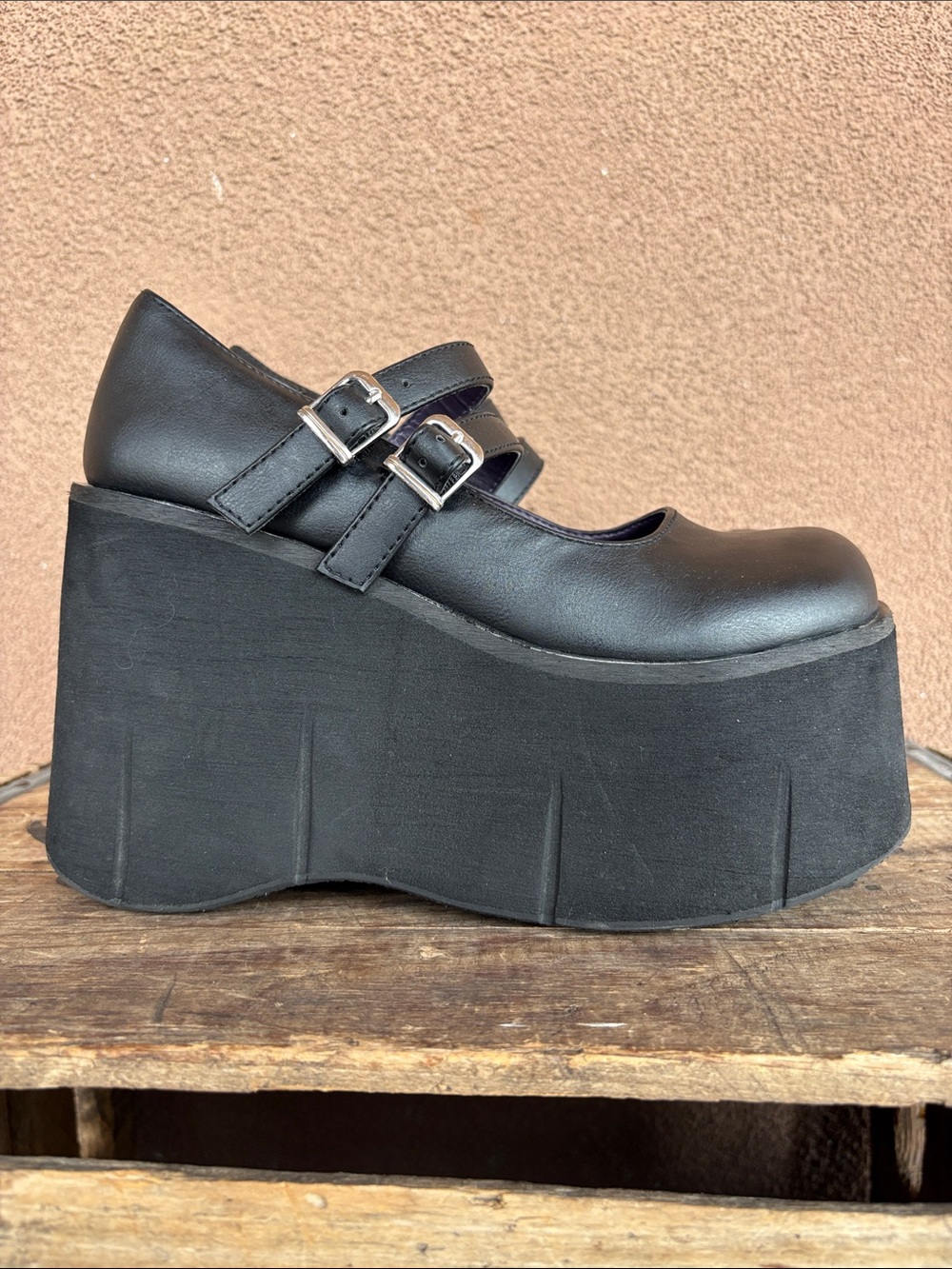 Demonia Kera Platform Mary Jane Shoe